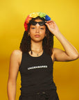 Camiseta Sin Mangas Sin Censura Negra