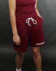 Uncensored Leisure Shorts Burgundy
