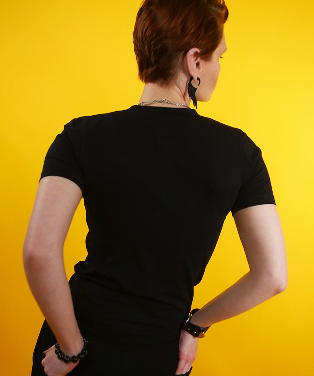 Uncensored Short Sleeve T-shirt Black