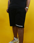 Pantalones cortos de ocio sin censura negros