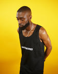 Camiseta Sin Mangas Sin Censura Negra
