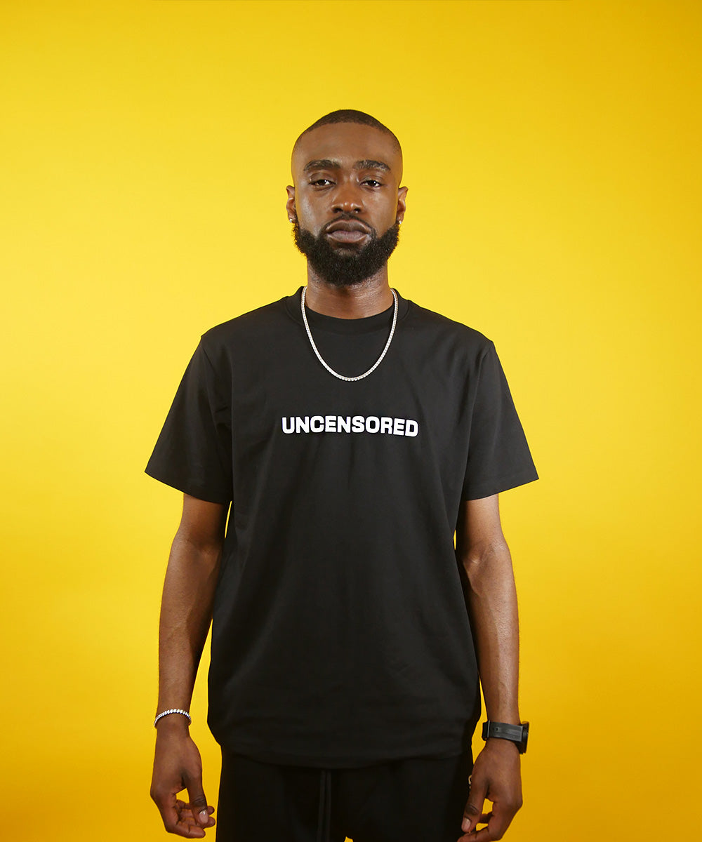 Uncensored Short Sleeve T-shirt Black