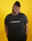 Uncensored Short Sleeve T-shirt Black