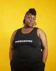 Camiseta Sin Mangas Sin Censura Negra