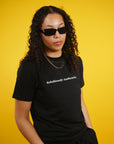 Rebelliously Authentic Short Sleeve T-shirt Black