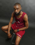 Uncensored Shorts Burgundy