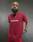 Uncensored Short Sleeve T-shirt Burgundy