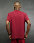 Uncensored Short Sleeve T-shirt Burgundy