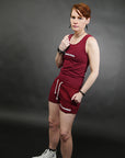Uncensored Shorts Burgundy