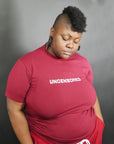 Uncensored Short Sleeve T-shirt Burgundy