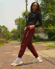 Jogger Uncensored Burdeos
